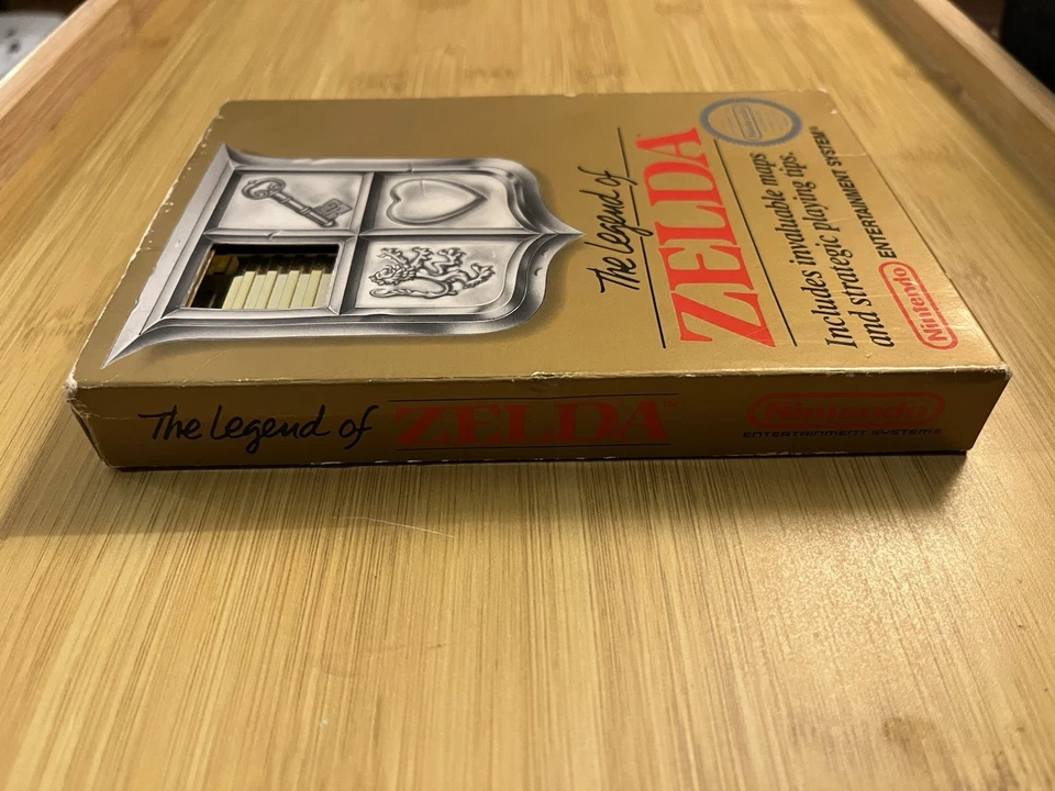 Legend Of Zelda NES 2nd Print High Grade 5-Screw Cartridge NO Manual - Image 4 of 4