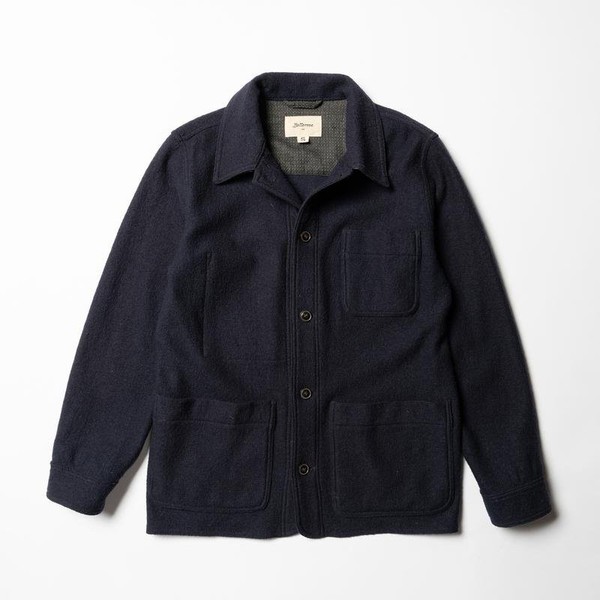 Men Bellerose Jacket Navy Wool M