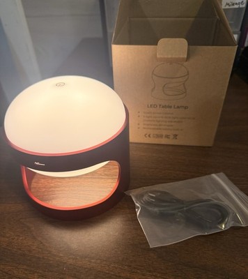 Touch Sensor LED Table Lamp, RGB Color Changing, Dimmable, Rechargeable