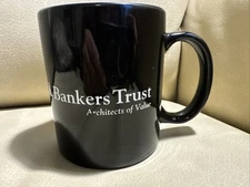 Bankers Trust  Company “Architects Of Value“ Vintage Coffee Mug