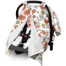 2 in 1 Baby Car Seat Cover Car Seat Canopy for Babies Mom Multiuse Nursing