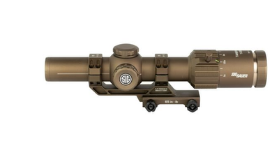 Sig Sauer TANGO-MSR 1-6x24mm Illuminated Red MSR BDC6 Reticle