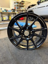 4x Alufelgen 7Jx16 ET48 5-Loch – NEU – schwarz – ohne Reifen