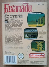 Nintendo NES Faxanadu mit OVP  Europa Version