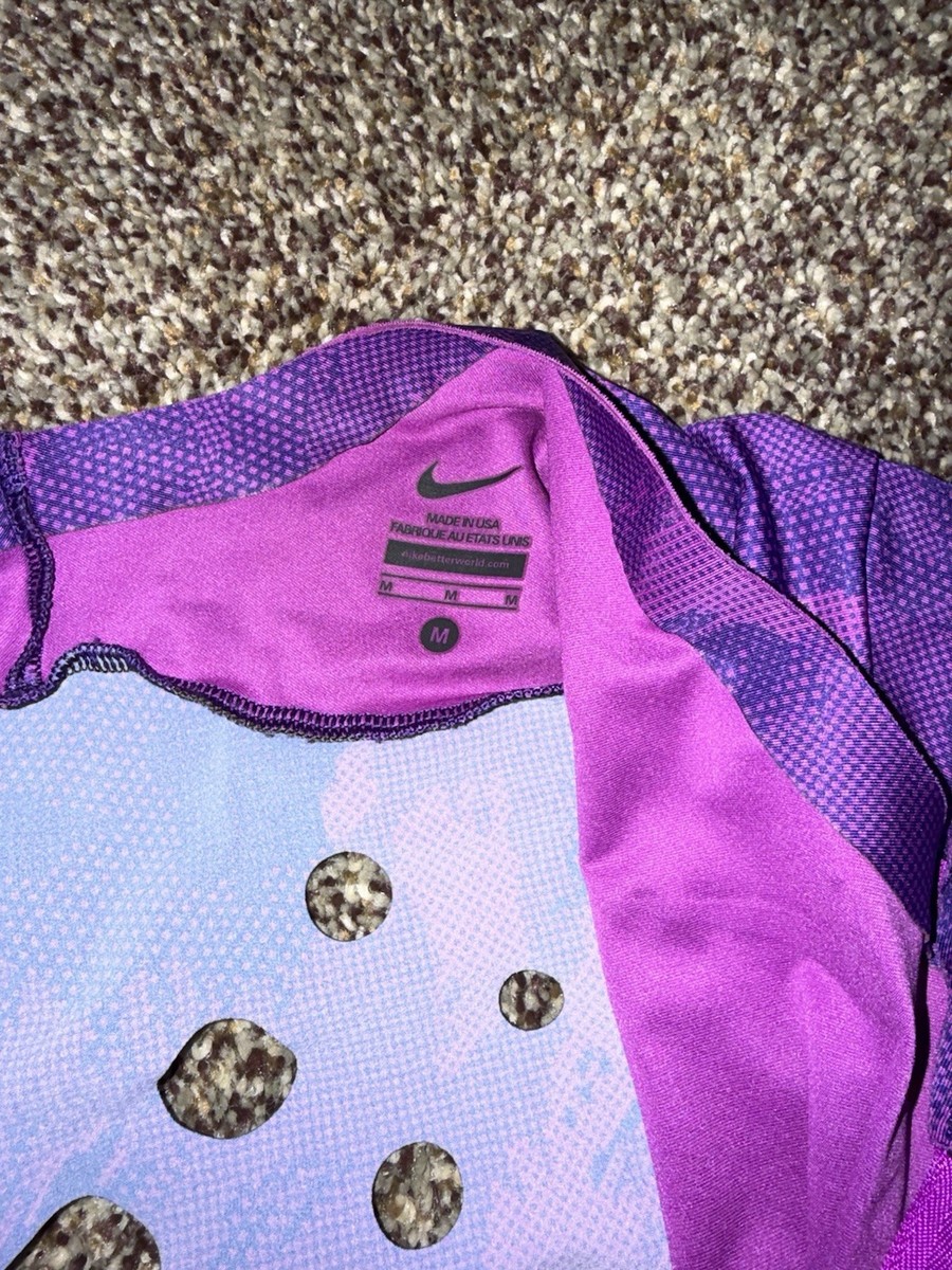 Nike Pro Elite Speedsuit 2015 - Purple & Black - Excellent