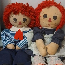 Knickerbocker Raggedy Ann & Andy Vintage Clot...