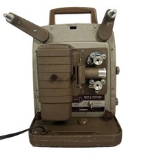 Vintage Bell Howell 8 MM Movie Projector Model 253 R- Tested Works