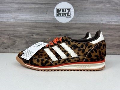 Adidas SL 72 OG 'Leopard Print' Cheetah White Dark Brown (JI0189