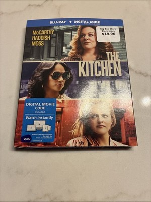 The Kitchen Blu-Ray 2019 (Melissa McCarthy, Tiffany Haddish, Elisabeth Moss) NEW