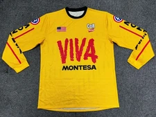 New Reproduction Vintage MONTESA Jersey, Mens XL, Motocross Twinshock Trials