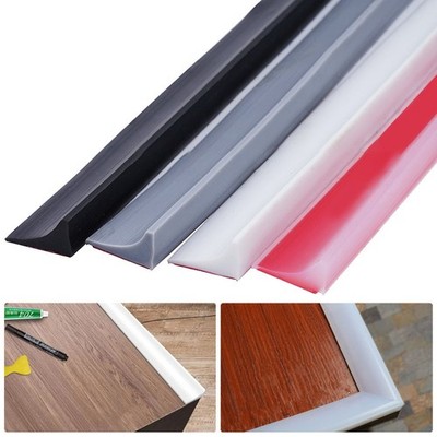 Shower Water Dam Blocker Strip Bathroom Kitchen Silicone Stopper Barrier Home