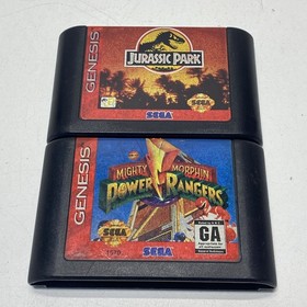 Sega Genesis Bundle: MIghty Morphin Power Rangers, Jurassic Park, & More