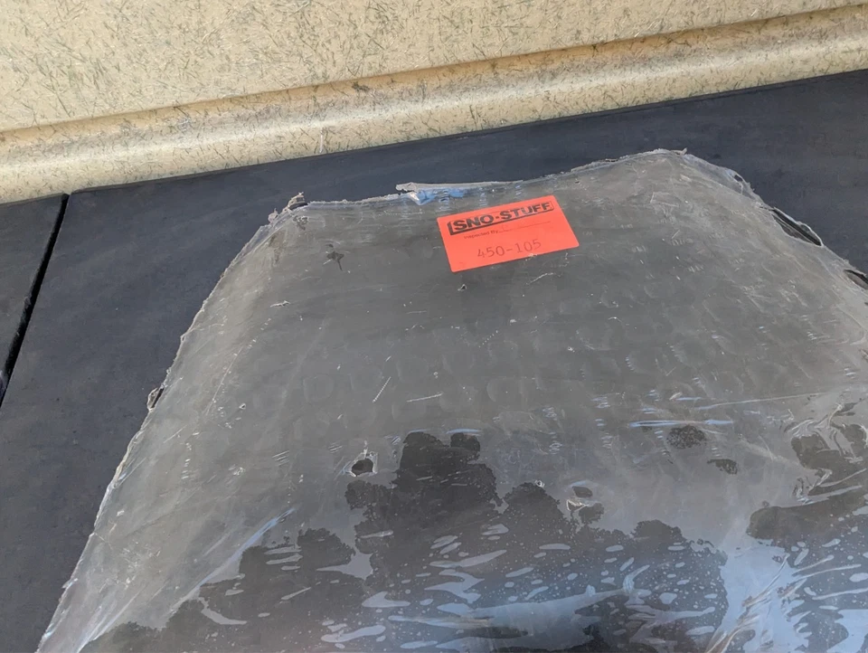 Parabrisas de moto de nieve Sno-Stuff 450-105 de colección para Arctic Cat 1971 Big Mouth Foto 4 de 4