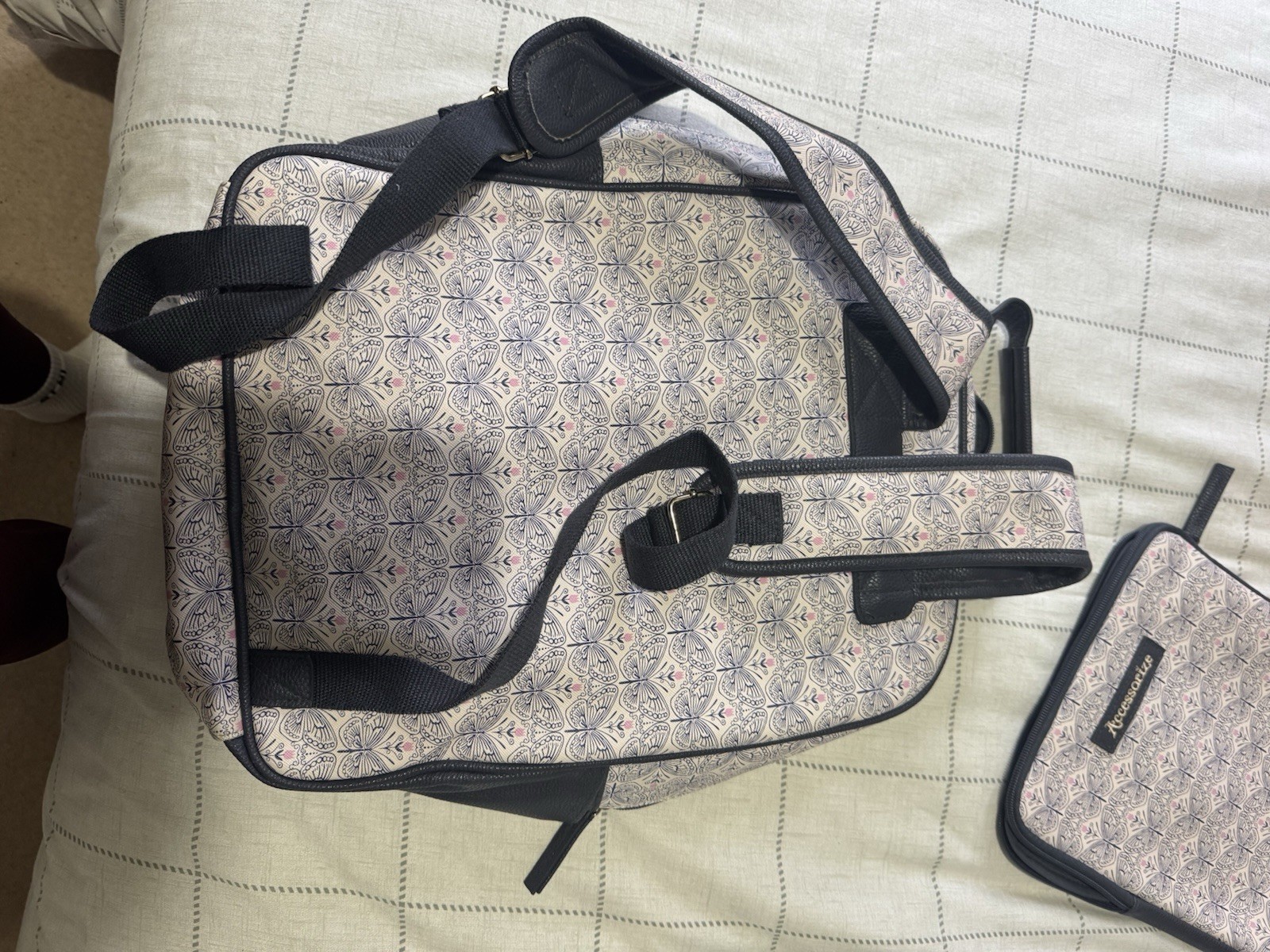 Accessorize Patterned Backpack And Tablet Case Se… - image 3