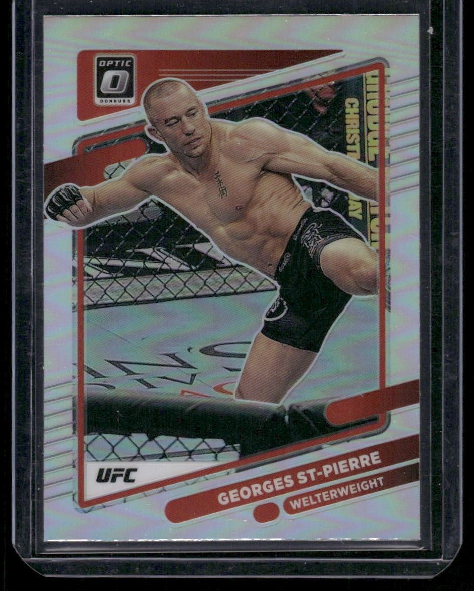 2022 Donruss Optic UFC #57 Georges St-Pierre Holo