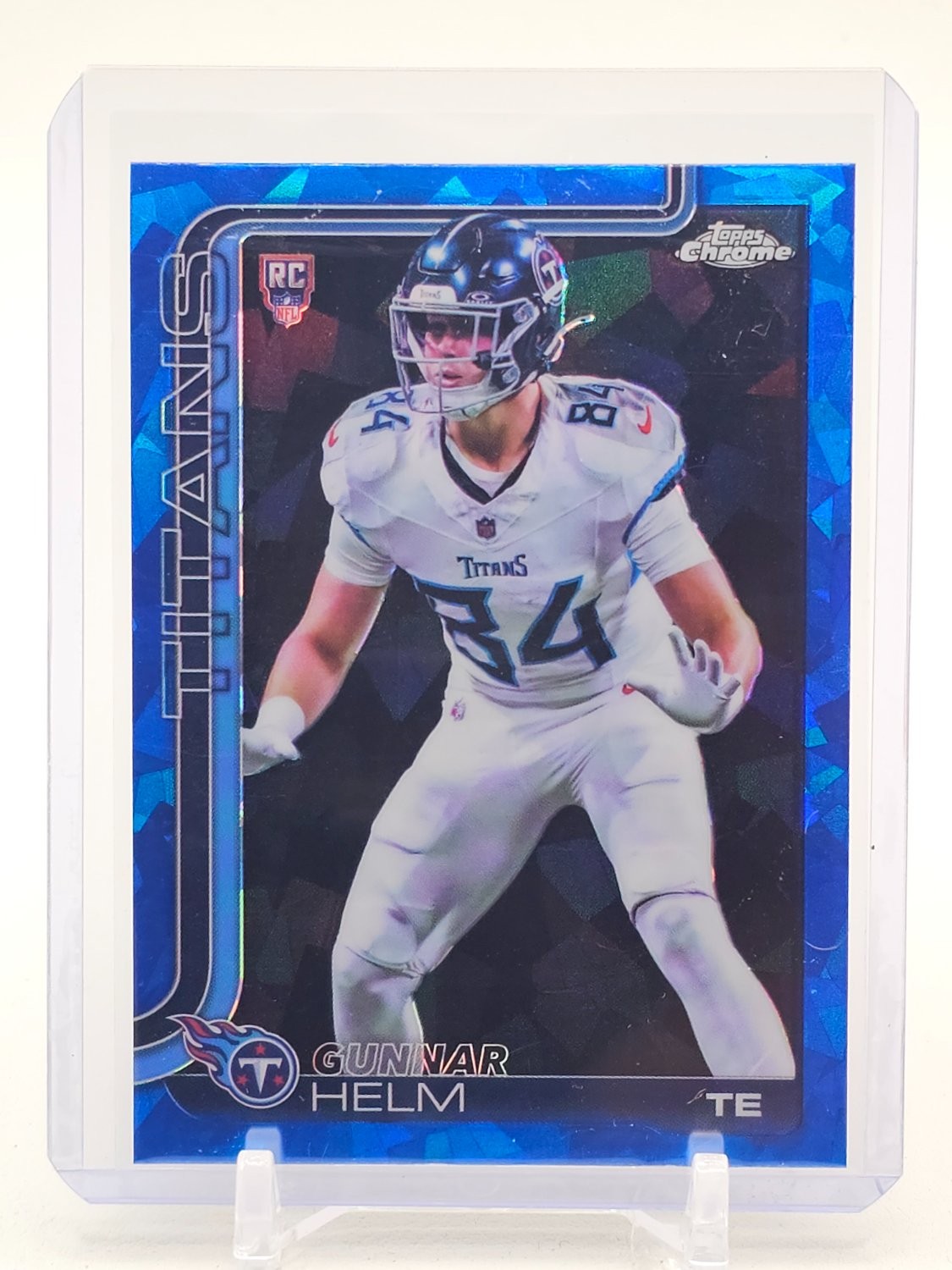 Gunnar Helm Topps Chrome Sapphire Edition #305 Base