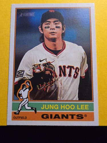 2025 Topps Heritage #112 Jung Hoo Lee | Baseball Card