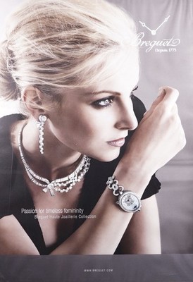 Vintage Breguet Depuis 1775 Plakat Poster 70 x 100 cm 1.Z