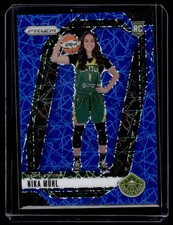 Nika Muhl Rookie Blue Velocity Image Variation #146 2024-25 Panini Prizm WNBA