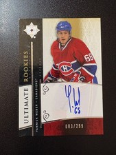 2009-10 Ultimate Collection Yannick Weber Auto RC 003/299 (#113)*