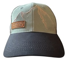 NWD Yellowstone National Park Hat Cap SnapBack - Blue Black