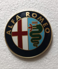 STEMMA fregio emblema scritta ALFA ROMEO per auto d'epoca originale