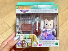 Epoch Sylvanian Family City Concert Set Cello Concert Set jp