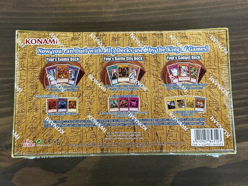 Yugioh YUGI'S LEGENDARY DECKS 1 Box (YGLD) - EXODIA DECK & EGYPTIAN GODS SET! - Image 2 of 2