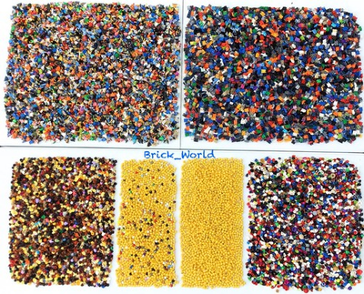 #ad LEGO Build Your Own 200 Minifigs 200 of: Heads Torsos Legs 100 Hat 100 Hair $549.99