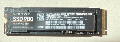 Samsung 980 500GB Internal NVMe M.2 SSD (MZ-V8V500) | eBay