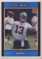 2007 Bowman Chrome Blue Refractor 10/150 Zac Taylor #BC98 1m0