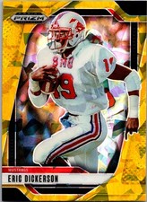 2025 Panini Prizm Draft Picks #193 Eric Dickerson Prizms Gold Ice