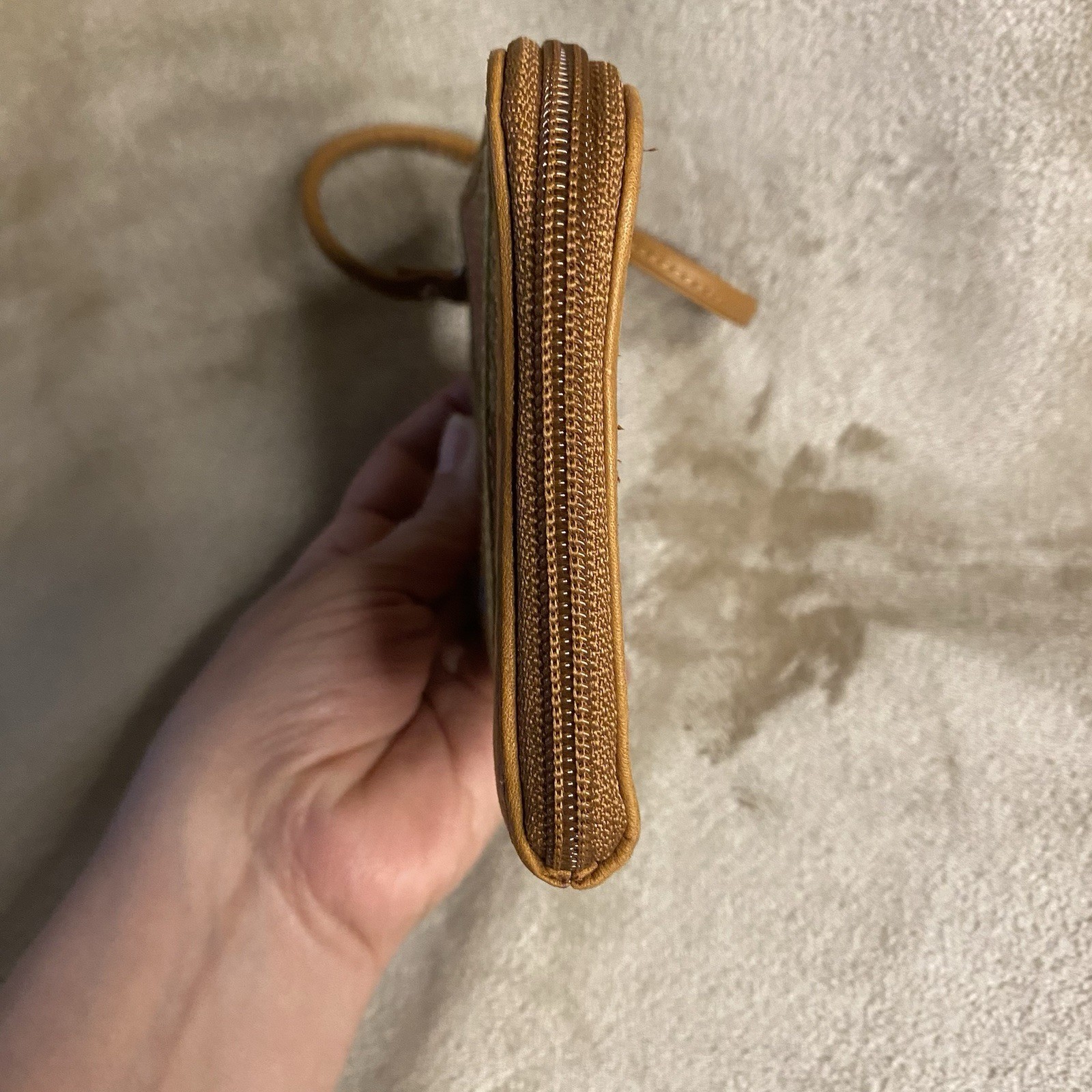 Fossil Wallet Patchwork Leather Multicolor Floral… - image 5