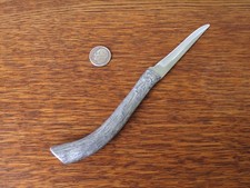Vintage AYCOCK Aluminum CURVED Handle THIN PA...