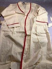 Long sleeve 50  Cotton 50 Polyester Dressing Bath Robe with strap  pocket