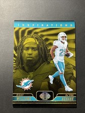 2024 Panini Illusions Inspirations Devon Achane, Ricky Williams #24 01/10 First