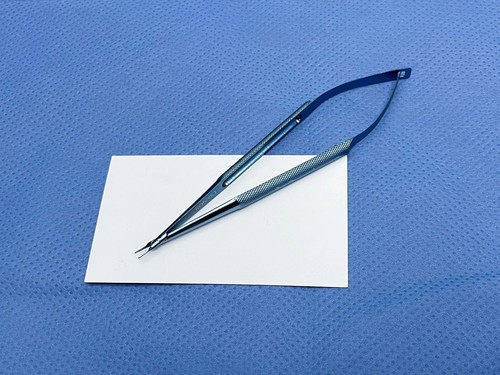 Katena KT6-3810, Micro Needle Holder, Straight, Titanium, Delicate