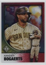 2023 Topps Transcendent Collection Icons Chrome 5/5 Xander Bogaerts #58 7zf