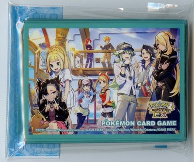 Pokemon Masters Ex Trainers Salon Pokemon Center Japan Official Card Sleeves New