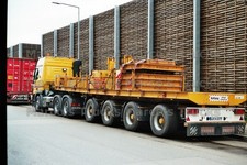 LKW Foto Mercedes-Benz Plattformanhänger Deutschland gelb WIESBAUER #o8xr