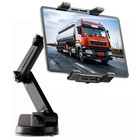 Truck Tablet Mount Dashboard Windshield Holder for iPad iPhone w/ 16.9" Long Arm