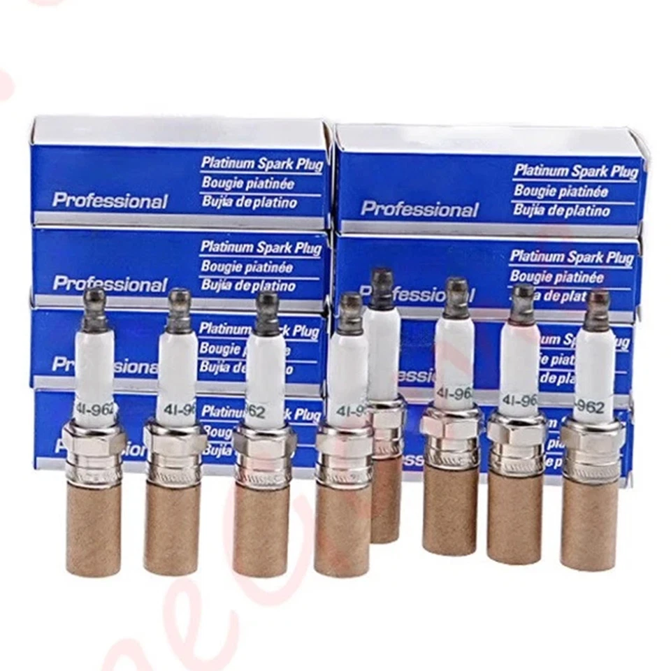 8Pcs OEM 41-962 Platinum Spark Plugs Fit for GMC Sierra Chevy Silverado 19299585 Foto 2 de 3