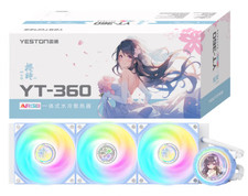 Yeston Chiguo x Hanayome ARGB12 YT-360 All-in-One Liquid CPU Cooler AMD Intel