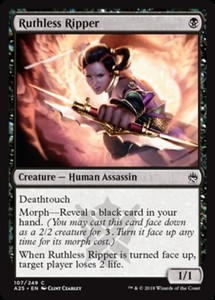 Ruthless Ripper 107/249 Masters 25 Common