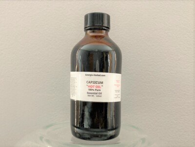 Capsicum Essential Oil 100% Pure & Natural Used for making pain salves, creams