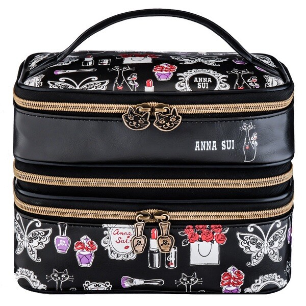 ANNA SUI COLLECTION BOOK vanity pouch W21×H15×D13cm 2022 2way | eBay