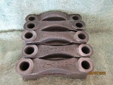 1957 58 Ford Y Block Engine Crankshaft Main Caps 312 Crank Shaft Ecz6329a -6325a