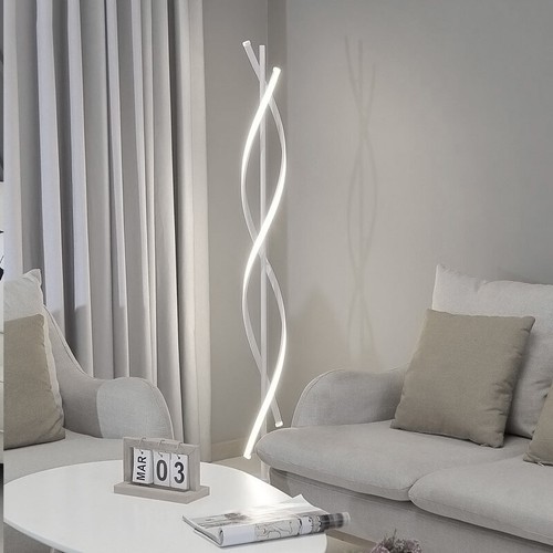 Modern Chic LED Floor Lamp Reading Light Living Room Lamps Free Standing 60W UK - Picture 10 of 12