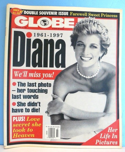 PRINCIPESSA DIANA~Lotto RIVISTE commemorative 1997 Principessa del Galles- PERSONE/STELLA - Foto 5 di 6