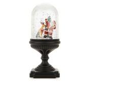 Winter Lane Musical Lighted Snowglobe SANTA Brand New In Box